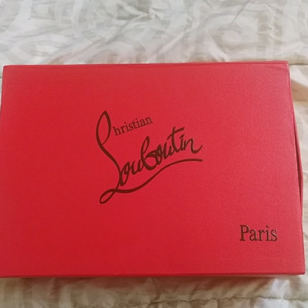 Christian Louboutin Beige & Clear
